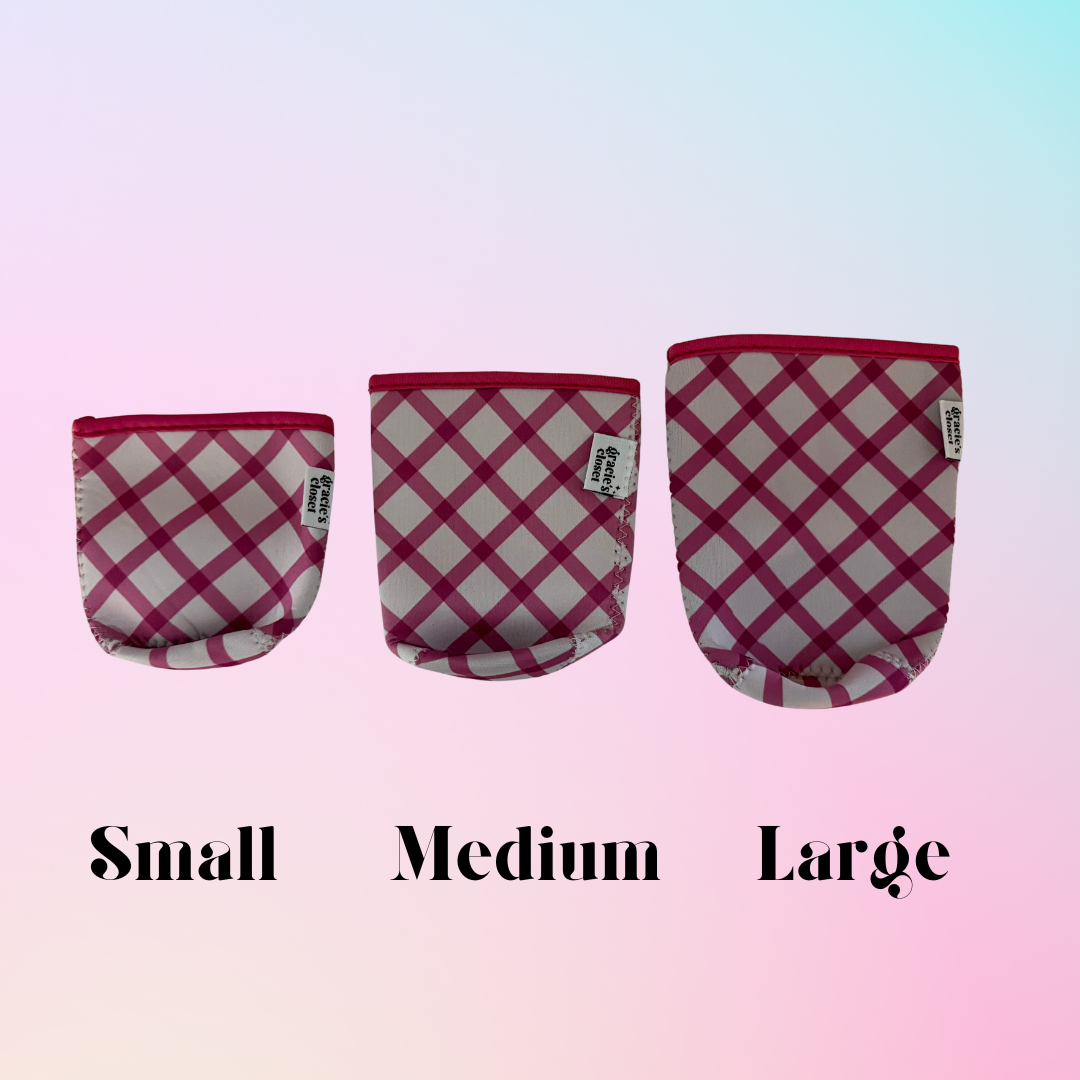 Pretty in Pink Iced Coffee Sleeve