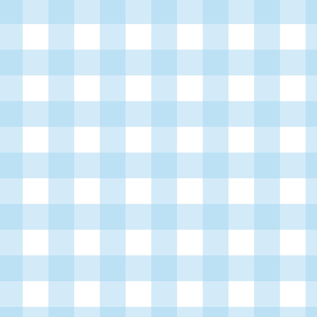 Blue Gingham Muslin Bamboo Oversized Swaddle Blanket