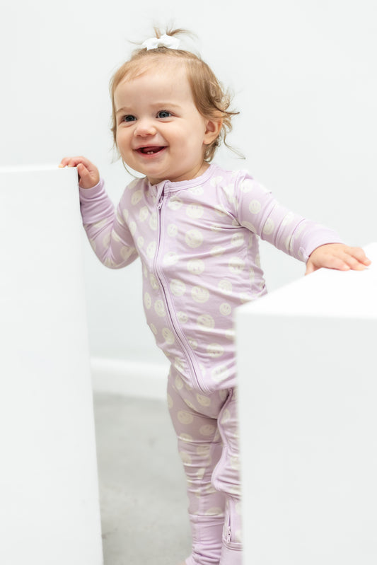 Smiley Bamboo Romper