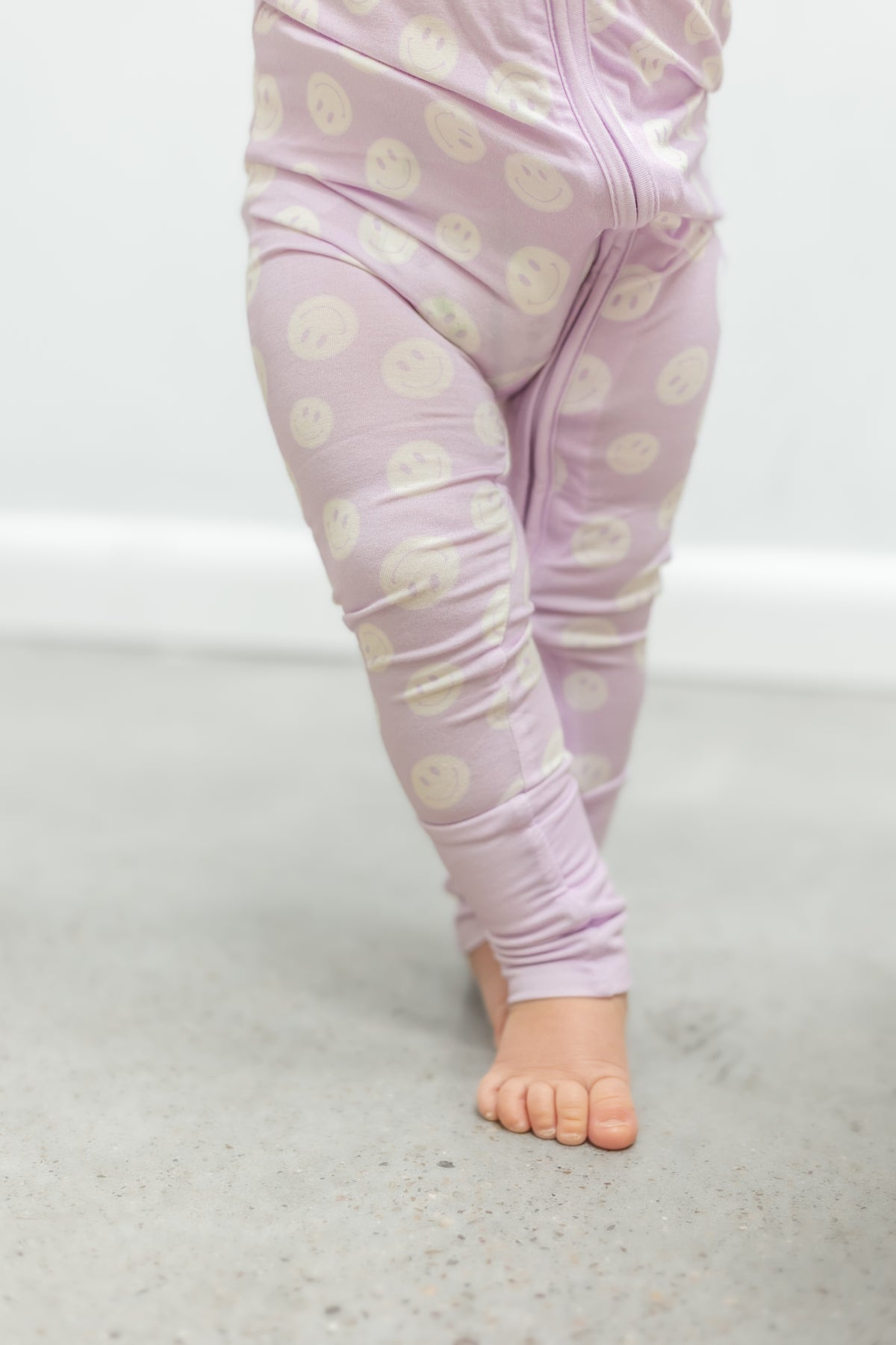 Happy Face Bamboo Romper