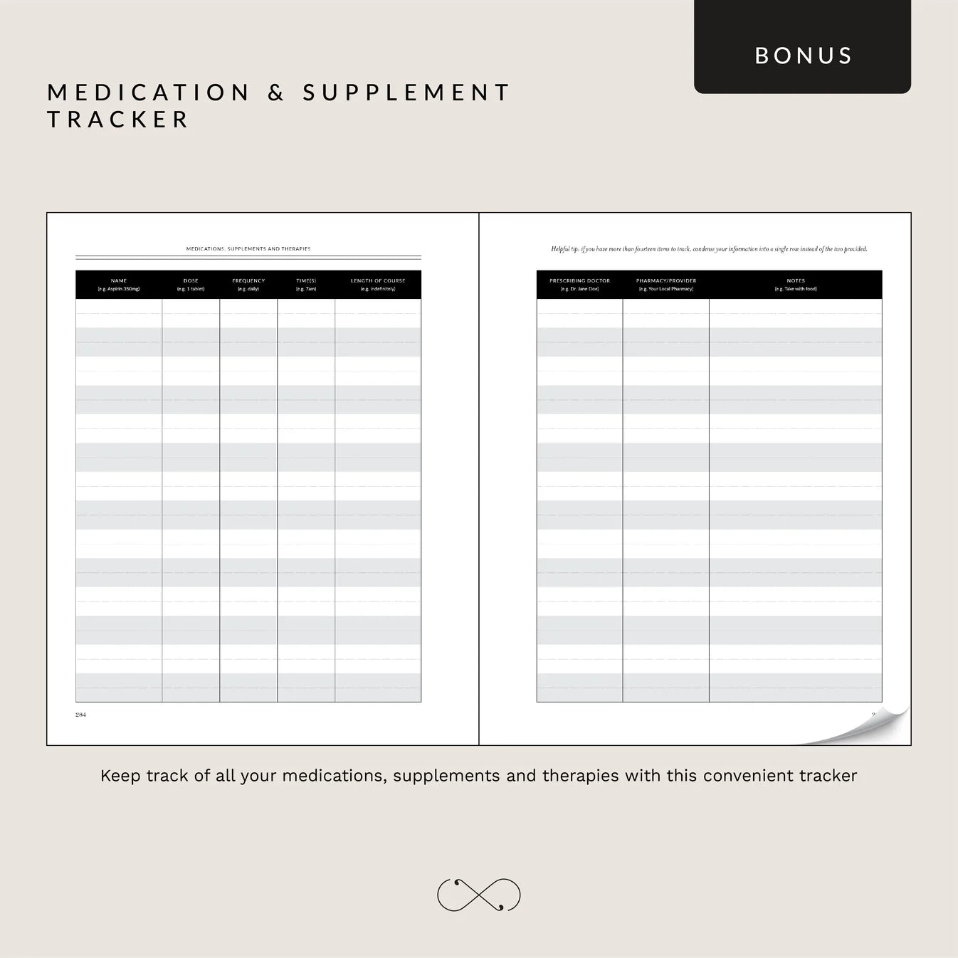 16-Week Undated Daily Wellness Planner