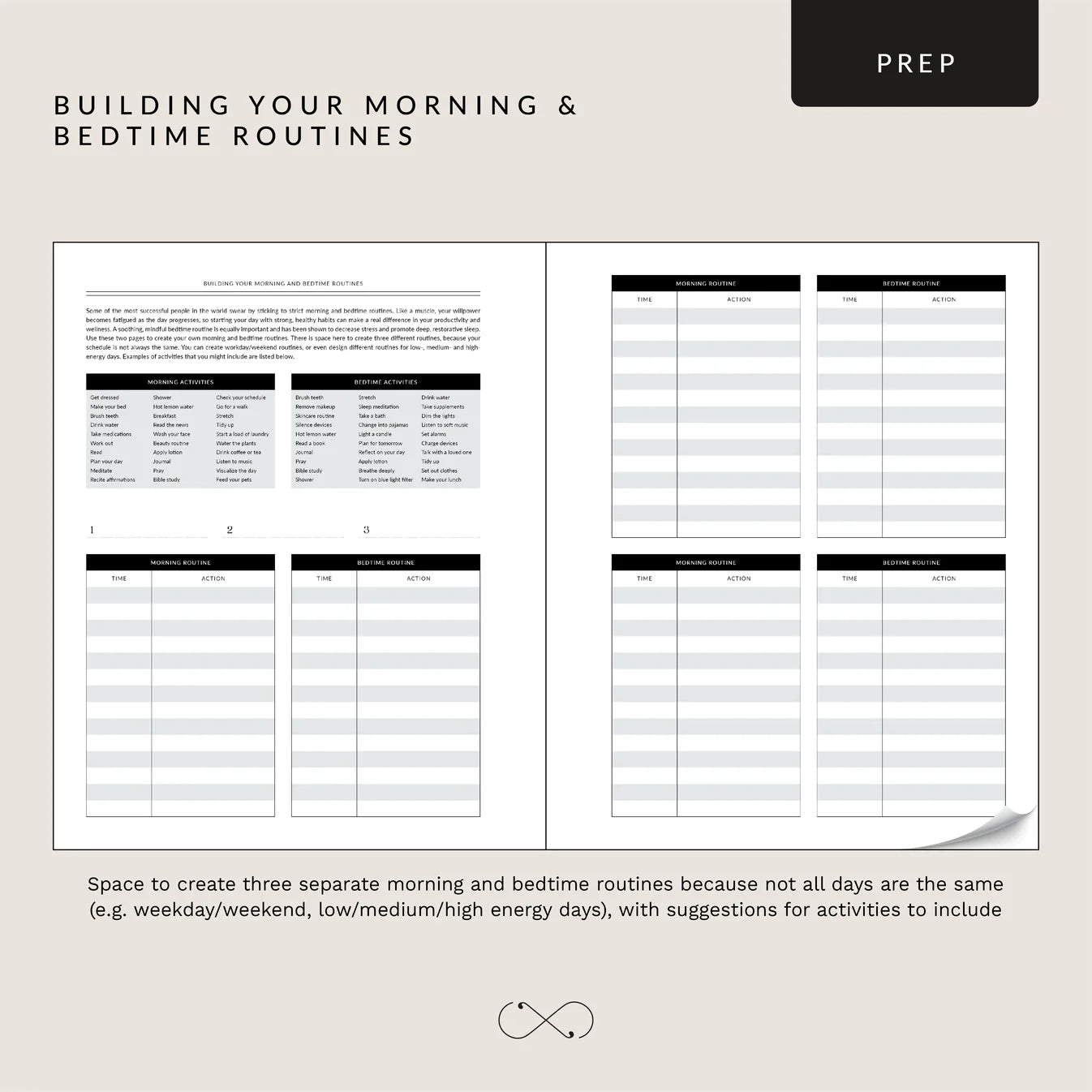 16-Week Undated Daily Wellness Planner